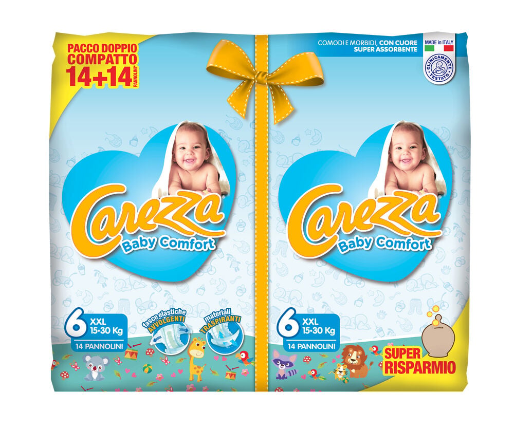 Carezza Pannolini Comfort XXL (15-30 Kg) - -