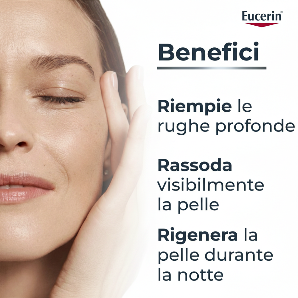 Eucerin Hyaluron-Filler + 3x Effect Crema Notte 50 ml, , large