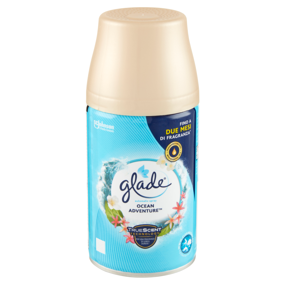 Glade Automatic Spray Ricarica, Profumatore per Ambienti, Fragranza Ocean Adventure - -