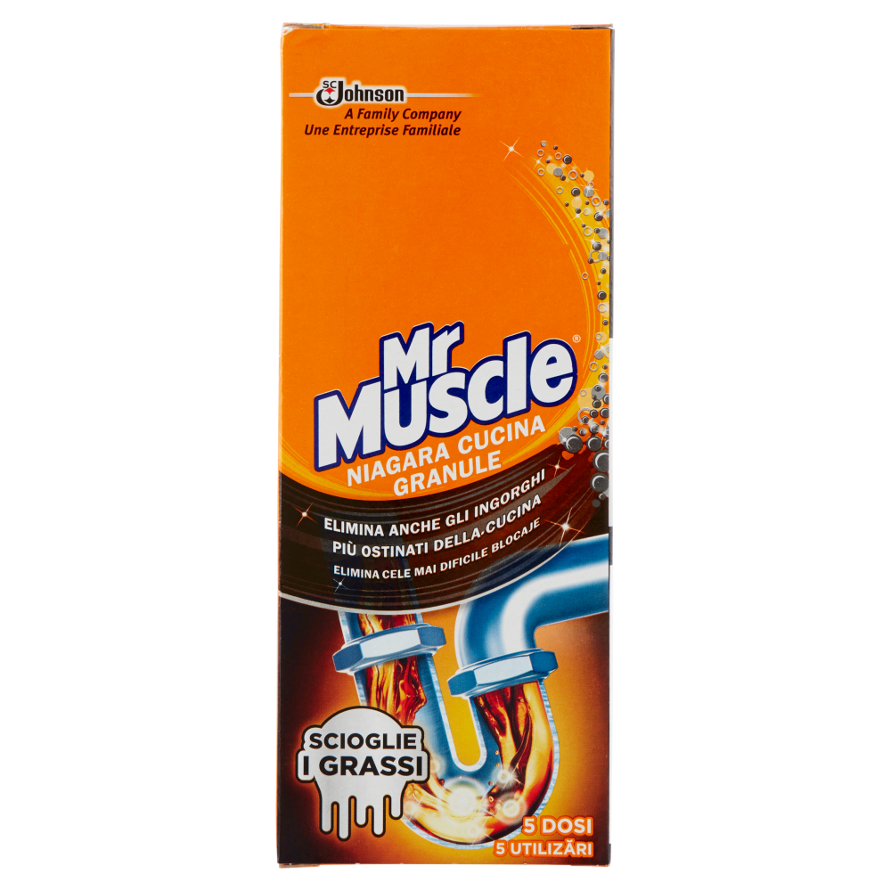 Mr Muscle Idraulico Niagara Cucina Granulare 250gr, , large