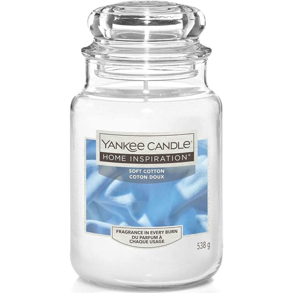 Yankee Candle Soft Cotton Giara Grande 538g - -