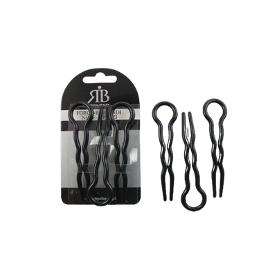 Royal Beauty Forcine Grandi Nere 3 Pz