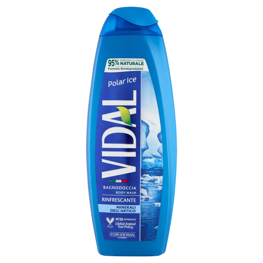 Vidal Polar Ice Bagnodoccia Rinfrescante Minerali dell'Artico 500 ml - -