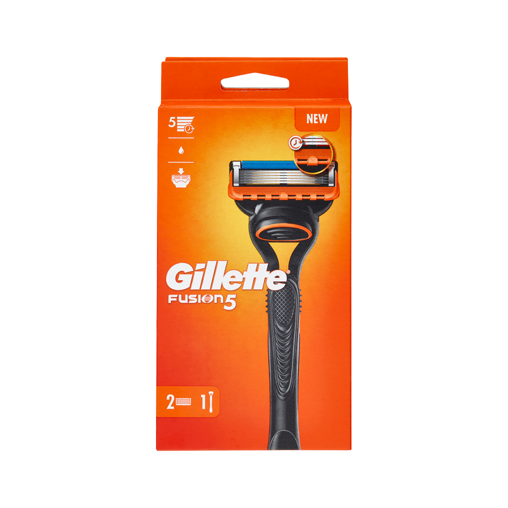 Gillette Fusion5 Rasoio Da Uomo + 2 Ricariche - -