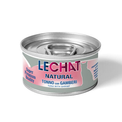 LeChat Natural Tonno con Gamberetti 80 g