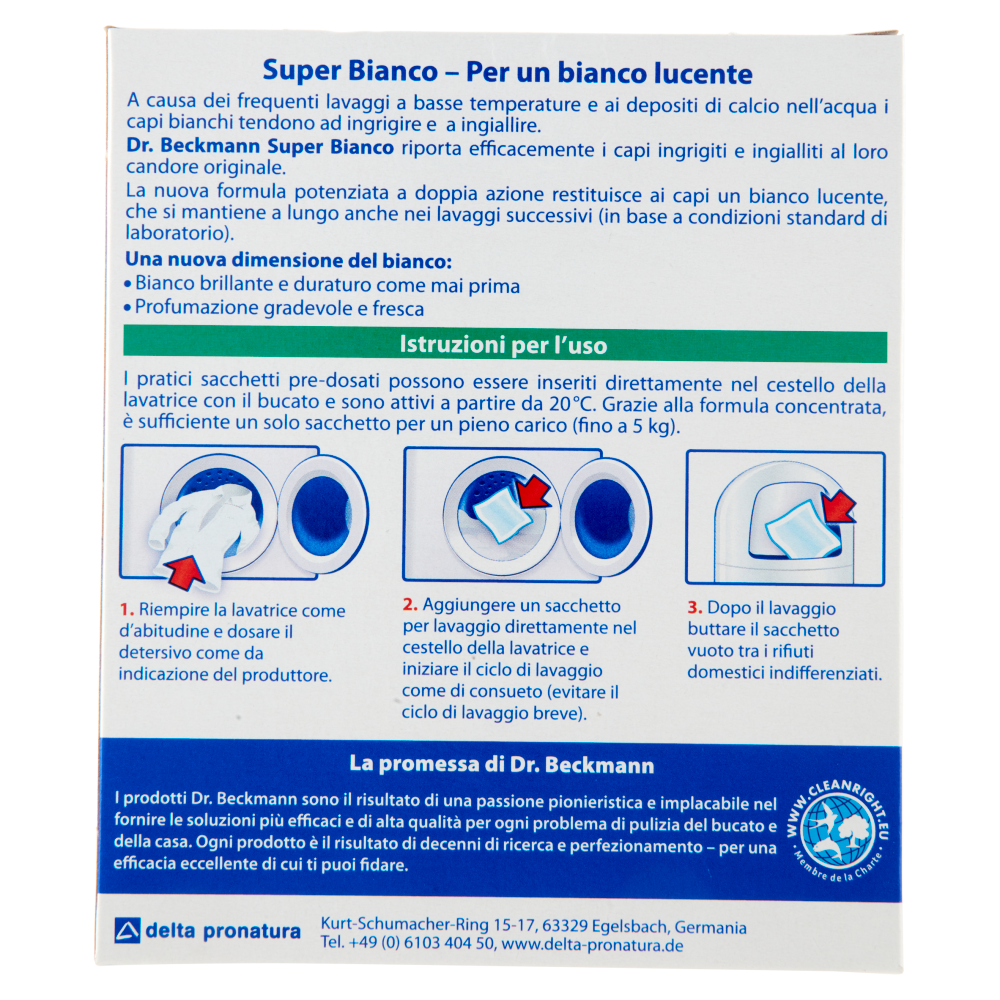 Dr. Beckmann Super Bianco 5 x 40 g, , large