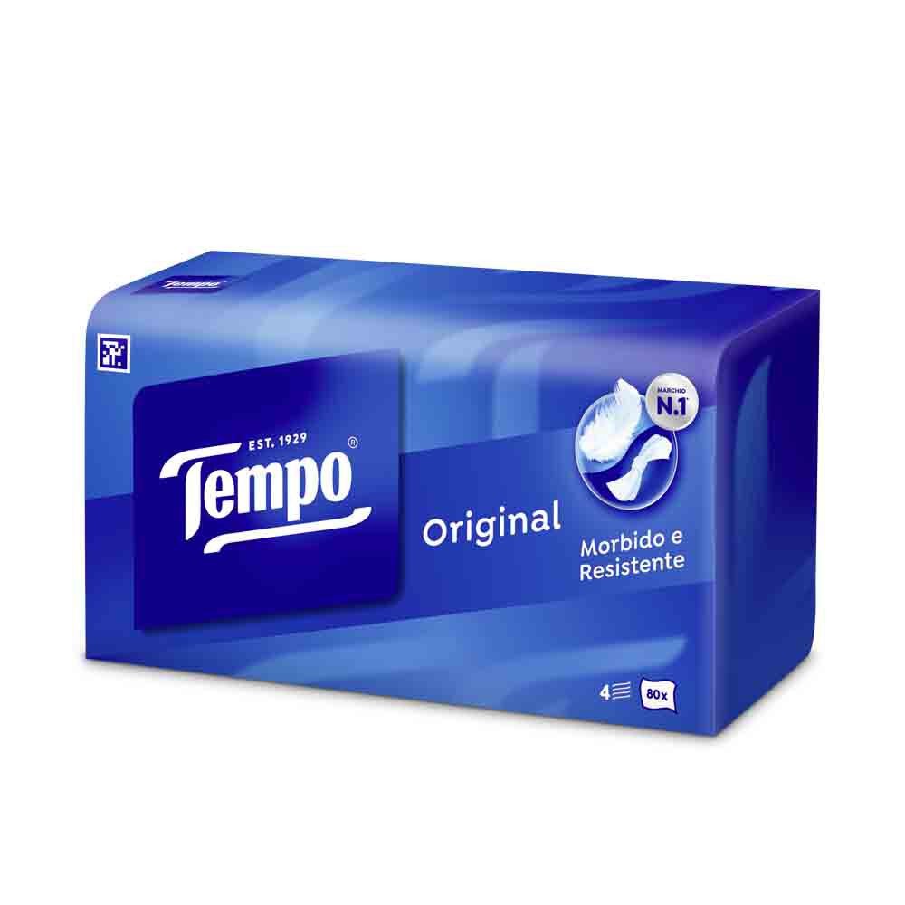 Tempo Fazzoletti Box Assortite 80 Fazzoletti, , large