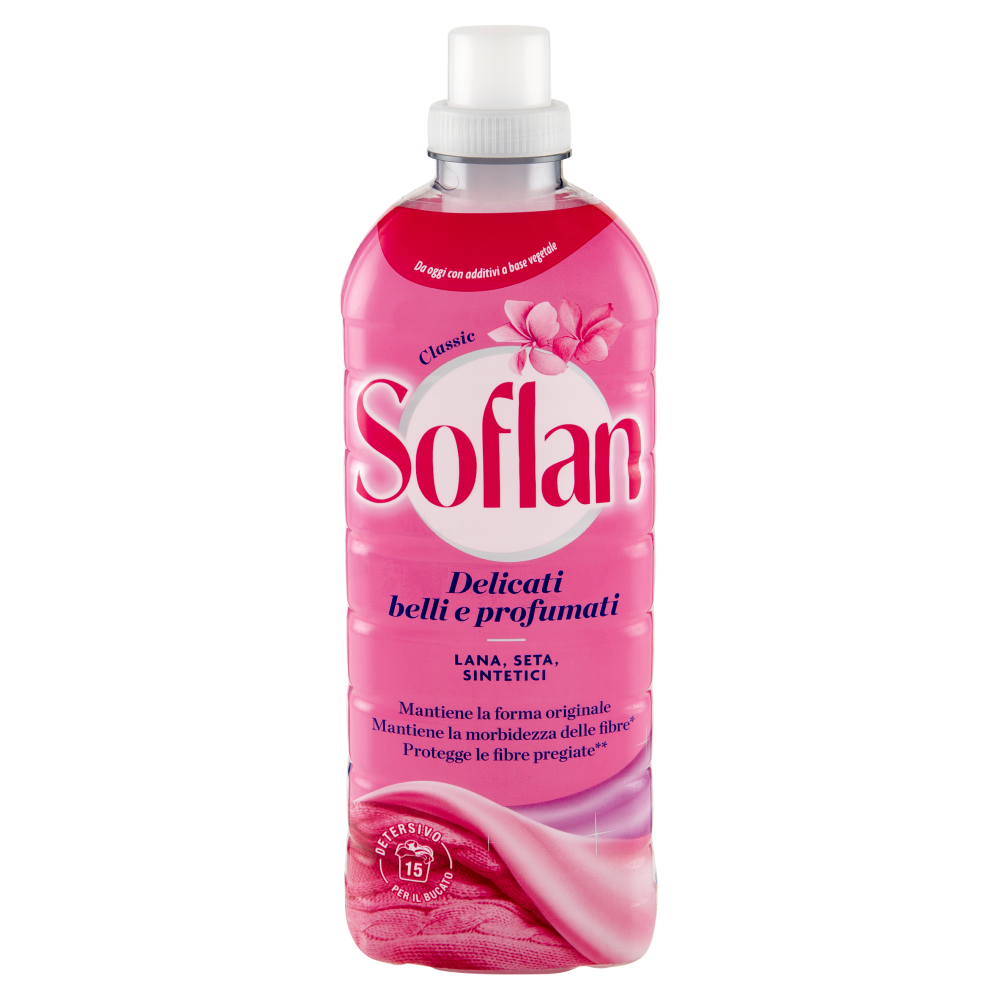 Soflan Detersivo Liquido Classic Lana Seta e Sintetici 900 ml - -