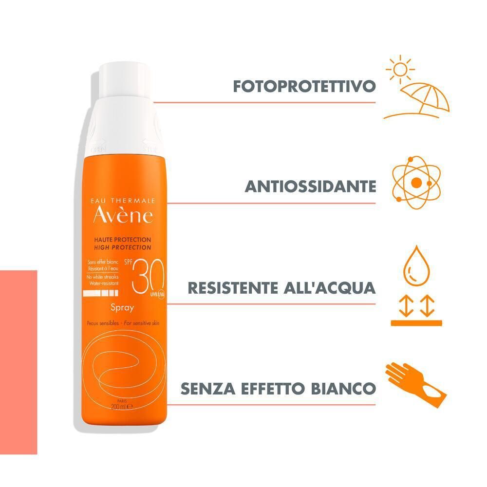 Avène Eau Thermale Spray Solare Spf 30+, , large