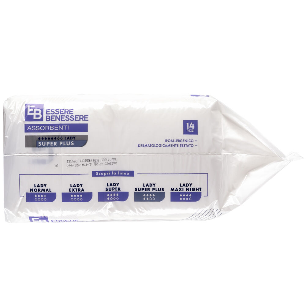 Essere Benessere Lady Super Plus 14 Assorbenti, , large
