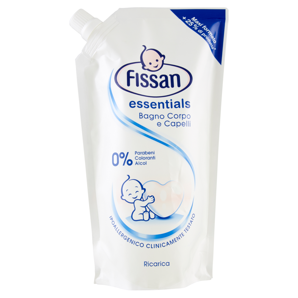 Fissan Baby Essential Bagno Pouche 500 ml, , large
