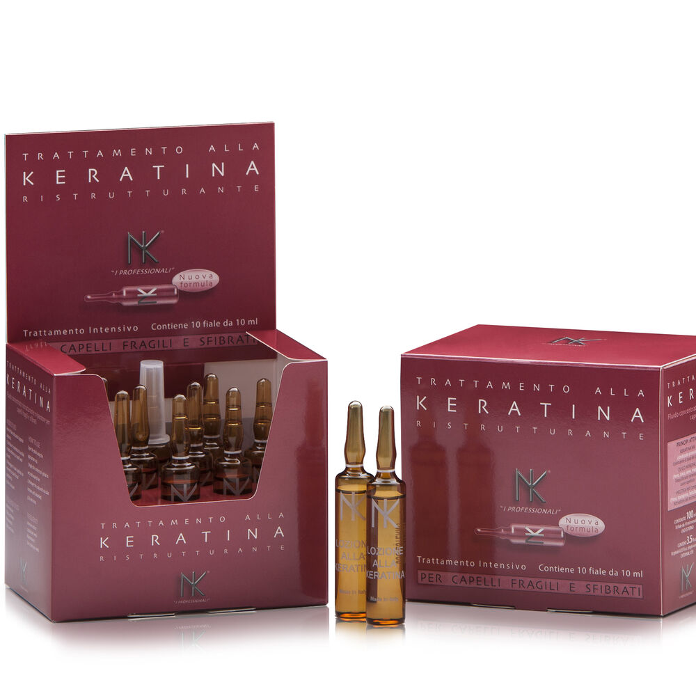 NK Lozione per Capelli alla Keratina10 Fiale, , large