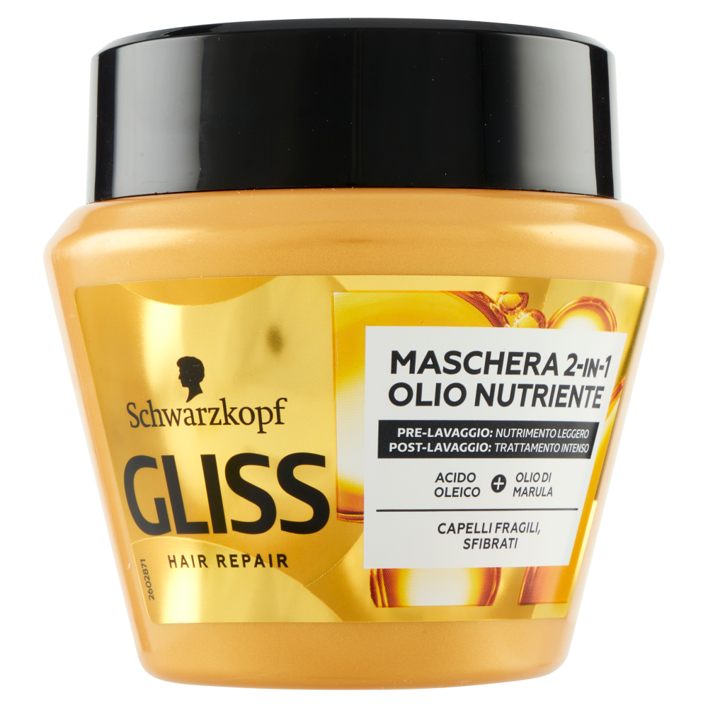Gliss Hair Repair Supreme Oil Elixir Maschera 300 ml, , large image number null