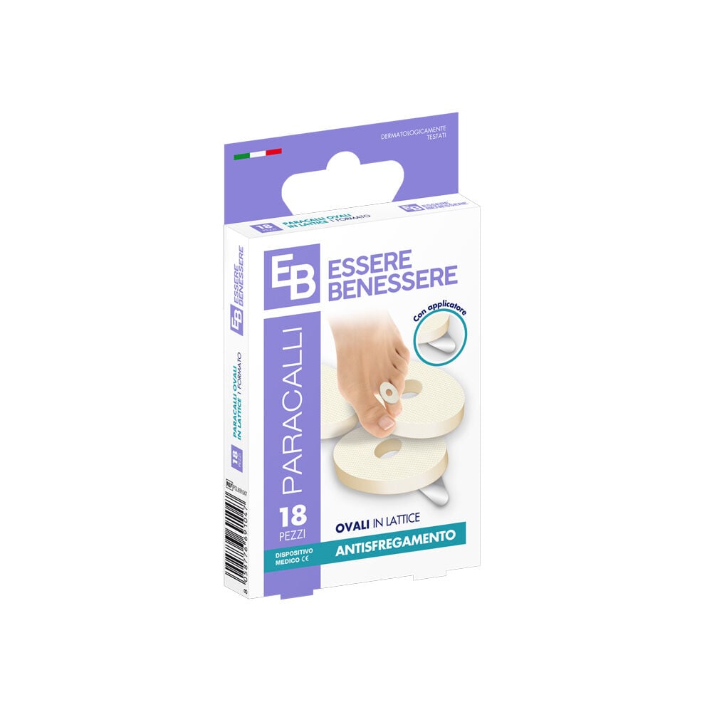 Essere Benessere Paracalli in Lattice 18 Cerotti - -