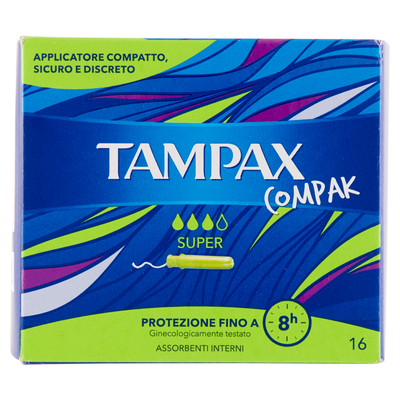 Tampax Compak Super 16 Tamponi