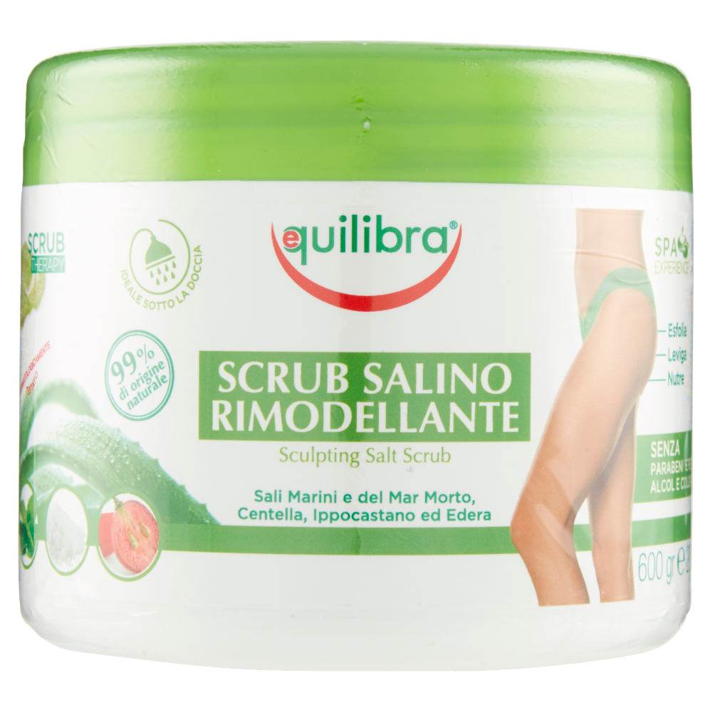 Equilibra Aloe Scrub Rimodellante Salino 600g, , large