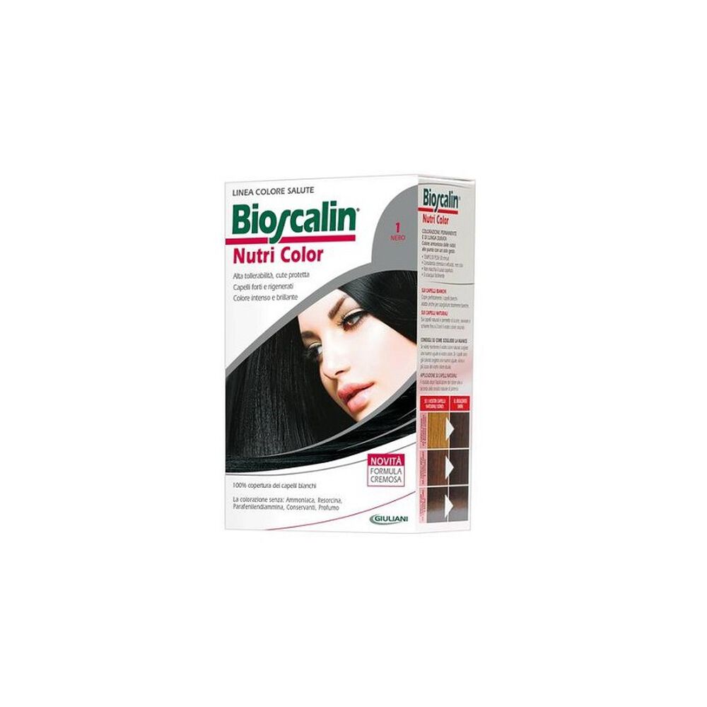 Bioscalin Nutri Color 1 Nero Colorazione Permanente 124 ml, , large
