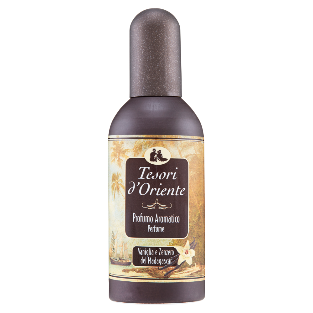 Tesori d'Oriente Vaniglia e Zenzero del Madagascar Profumo Aromatico 100 ml - -