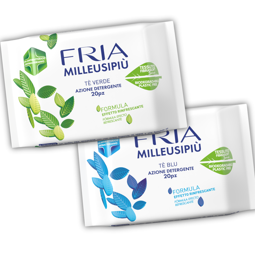 Fria 1000 Usi 20 Salviette - Profumazioni Assortite, , large