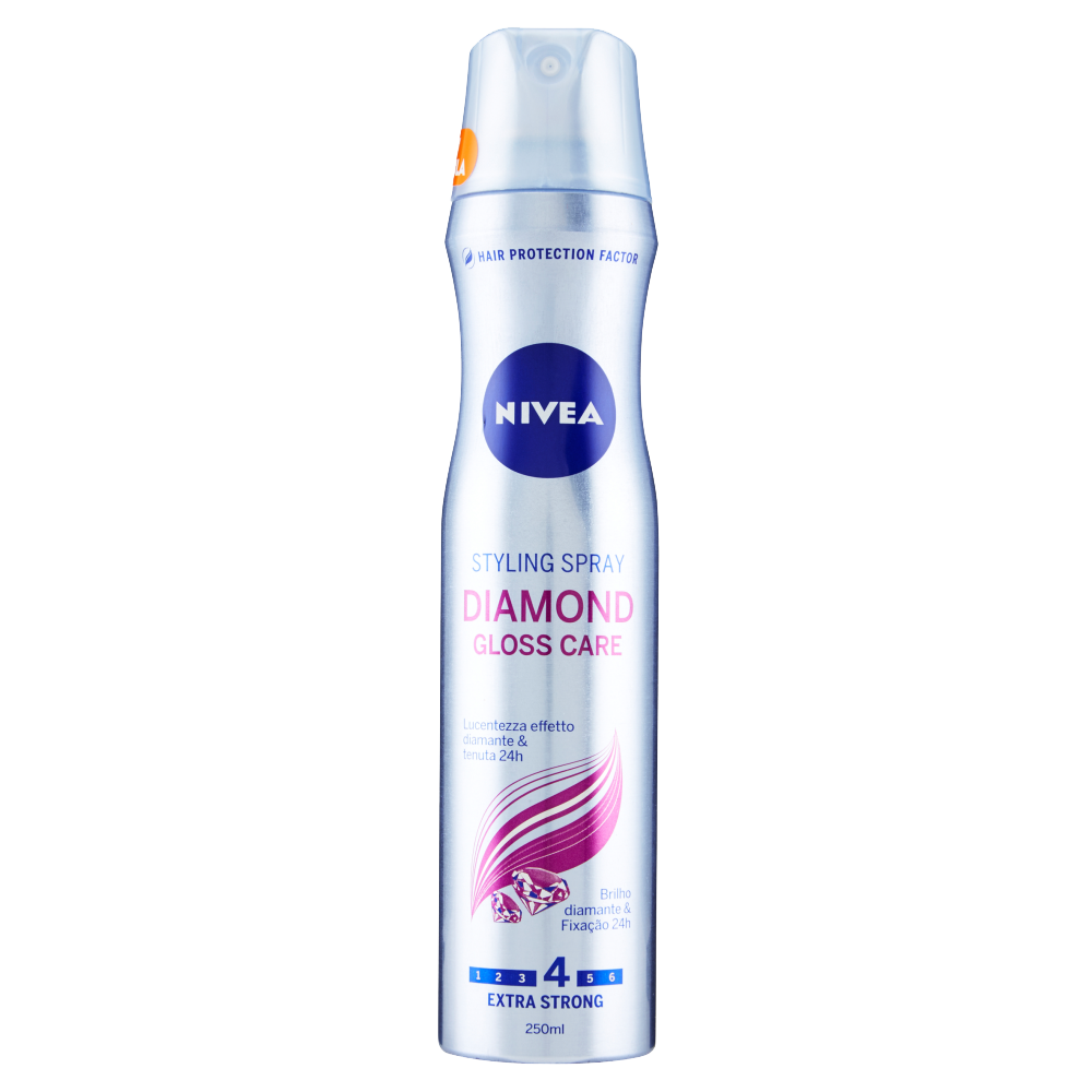 Nivea Styling Spray Diamond Gloss Care 250 ml, , large image number null