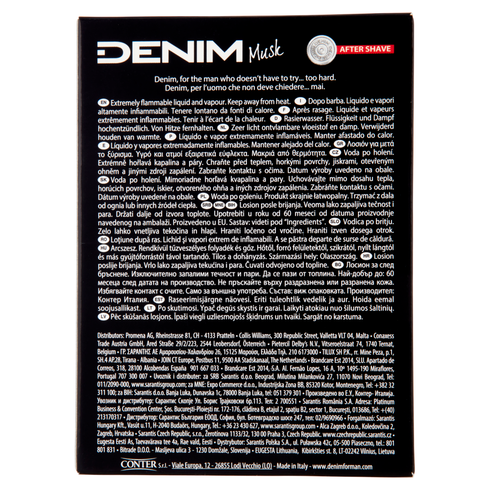 Denim Musk After Shave 100 ml, , large