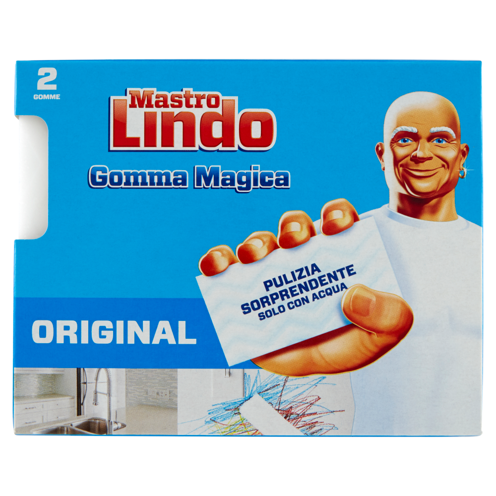 Mastro Lindo Gomma Magica 2 Pezzi, , large