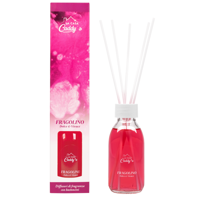 Caddy's Diffusore a Bastoncini Fragolino 125 ml