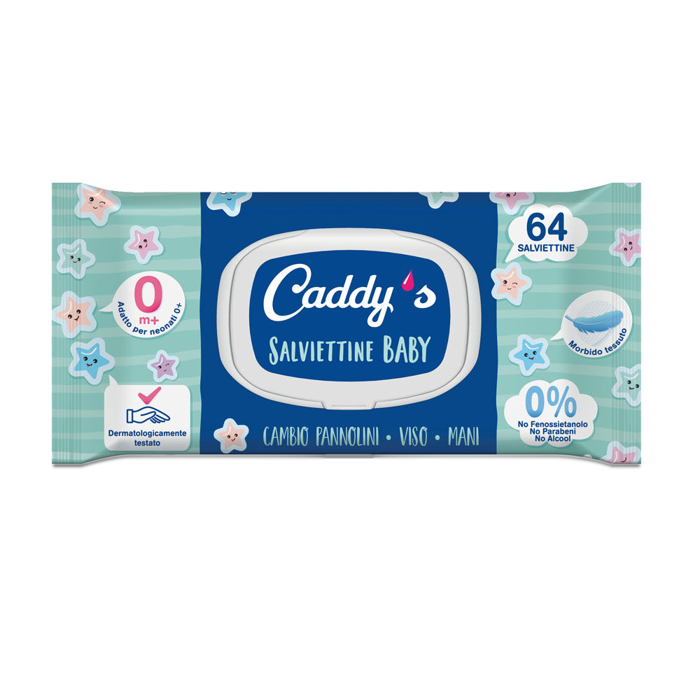 Caddy's Baby 64 Salviettine - -