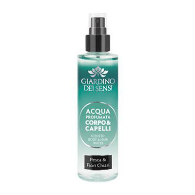 Giardino dei Sensi Acqua Profumata Corpo e Capelli Pesca e Fiori Chiari 110ml	