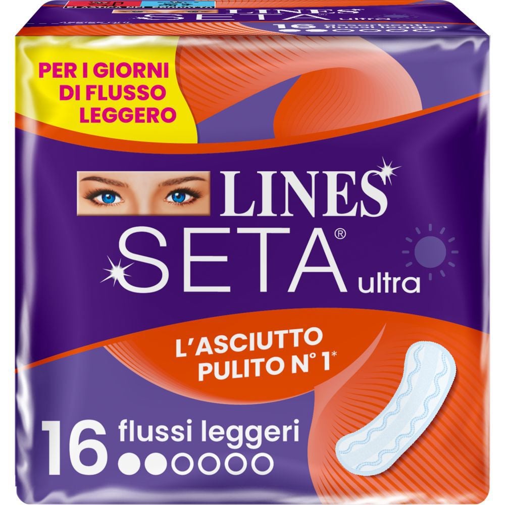 Lines Seta Ultra Leggero 16 Assorbenti - - - Immagine 1