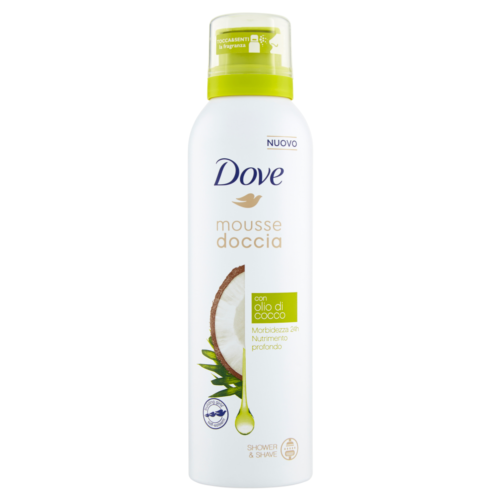 Dove Mousse Doccia con Olio di Cocco 200 ml - -
