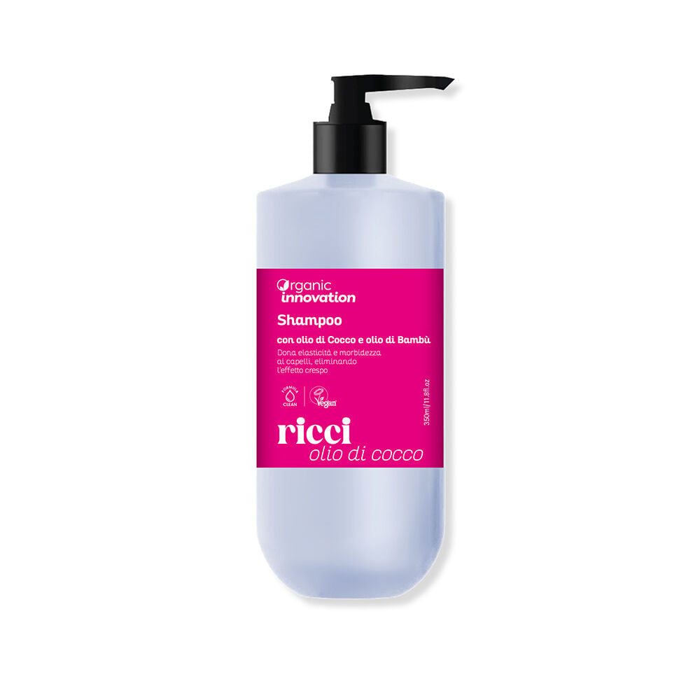 Organic Innovation Shampoo con Olio di Cocco e Olio di Bamb&ugrave;, , large