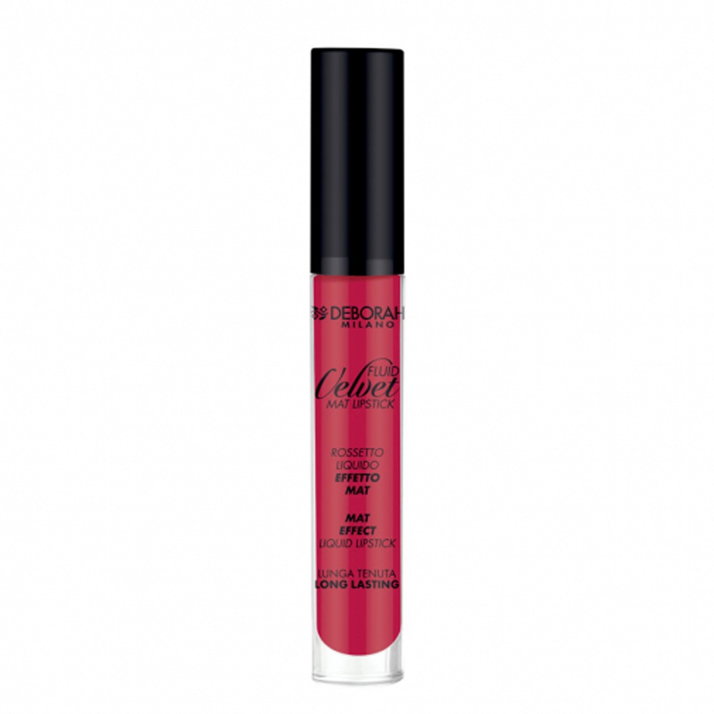 Deborah Fluid Velvet Lipstick Fuchsia N.21, , large