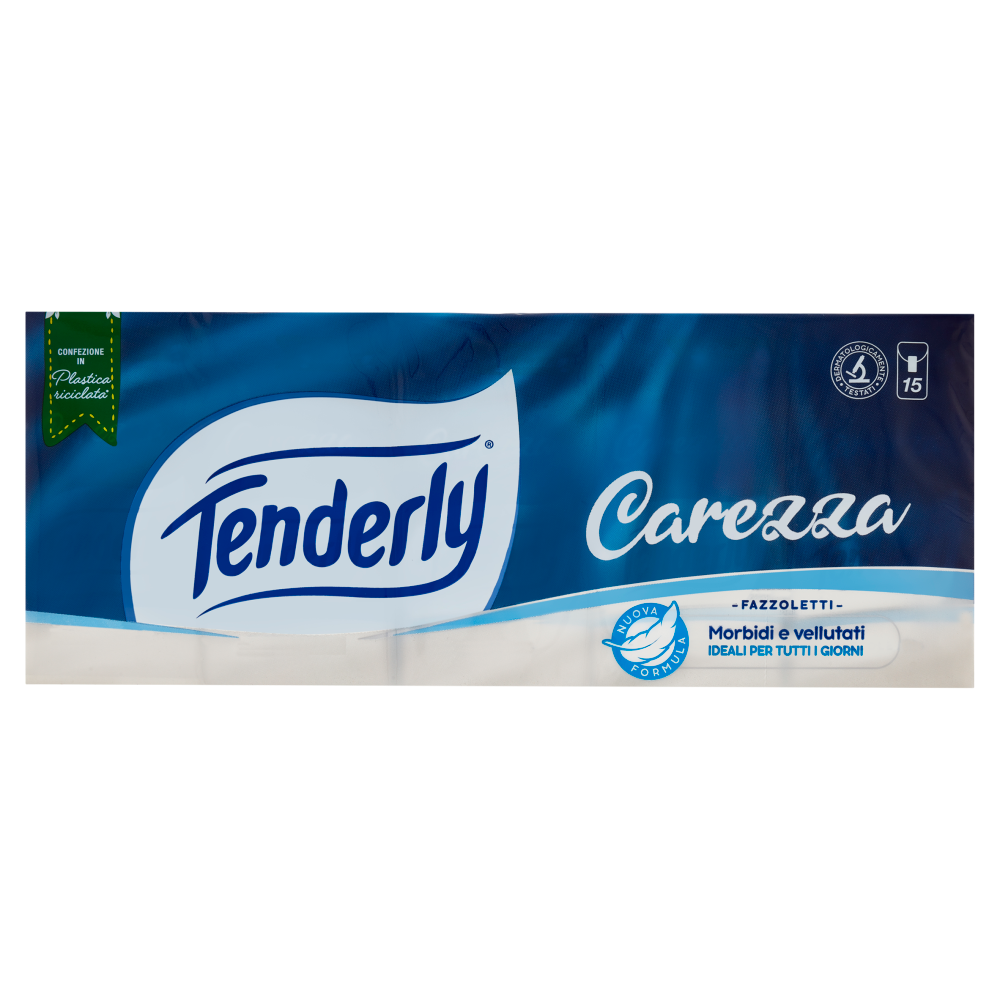 Tenderly Carezza Fazzoletti 15 Pezzi, , large