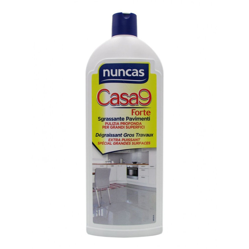 Nuncas Sgrassatore Pavimenti Casa9 Forte 1000 ml - -
