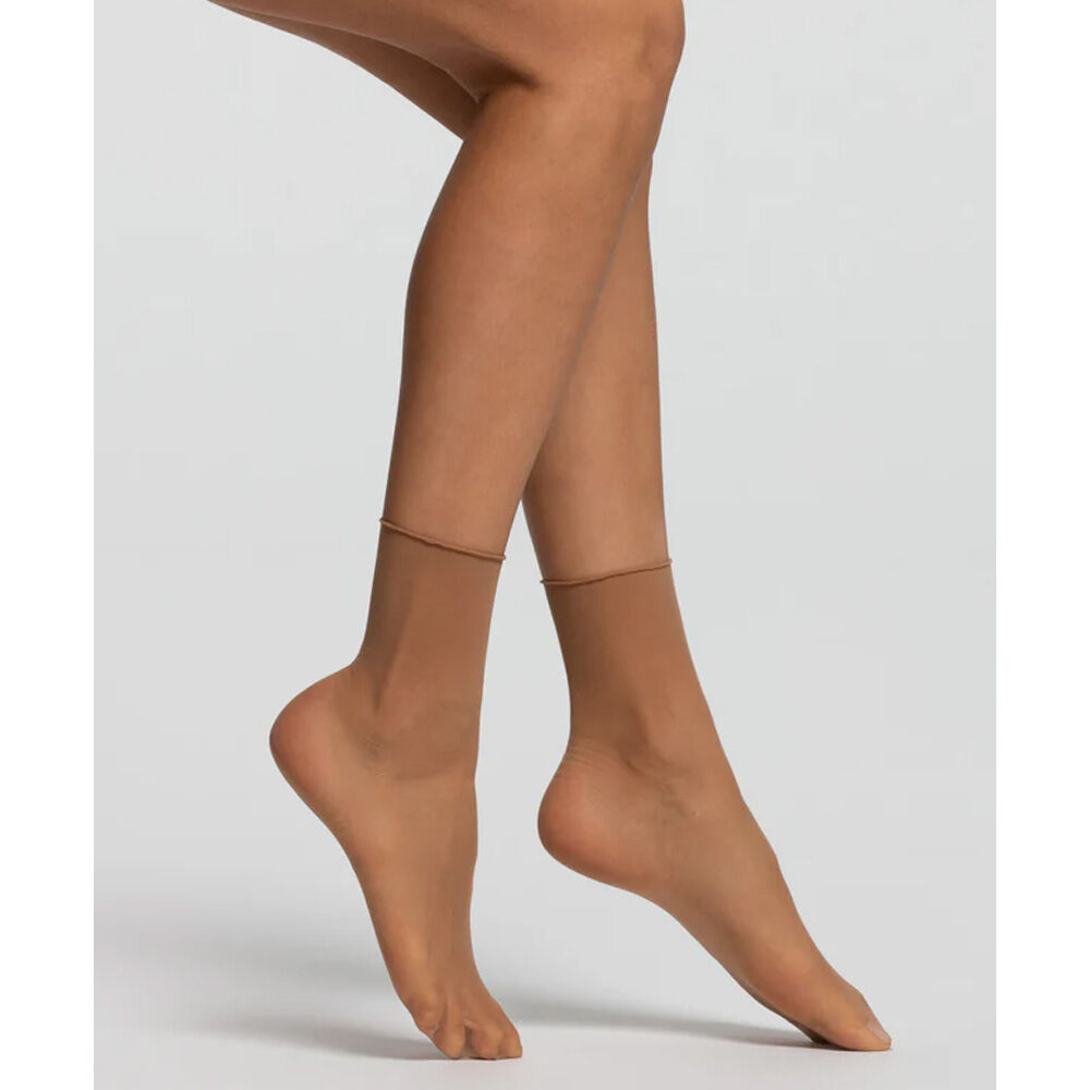 Pompea Calzino Velato 15 Denari Ambrato Taglia Unica 2 PZ - -