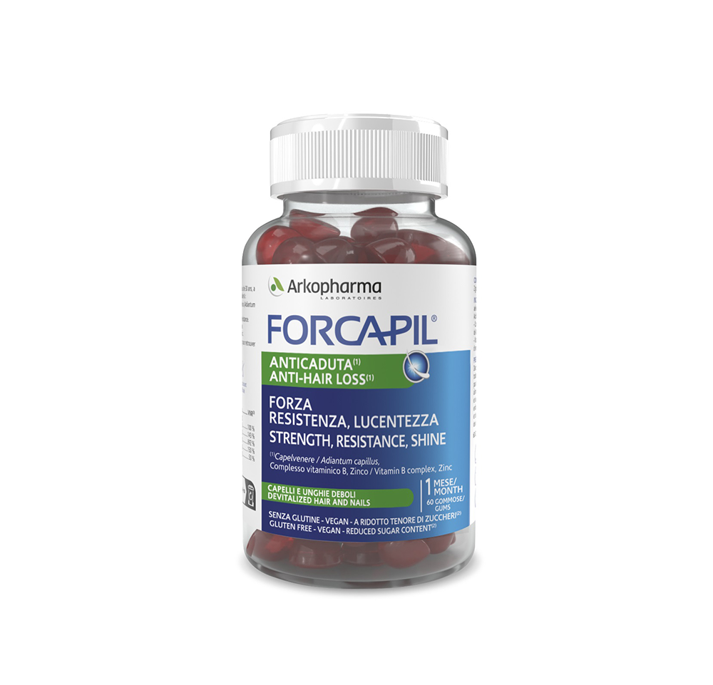 Arkopharma Forcapil Anticaduta Gummies 60 Capsule - -