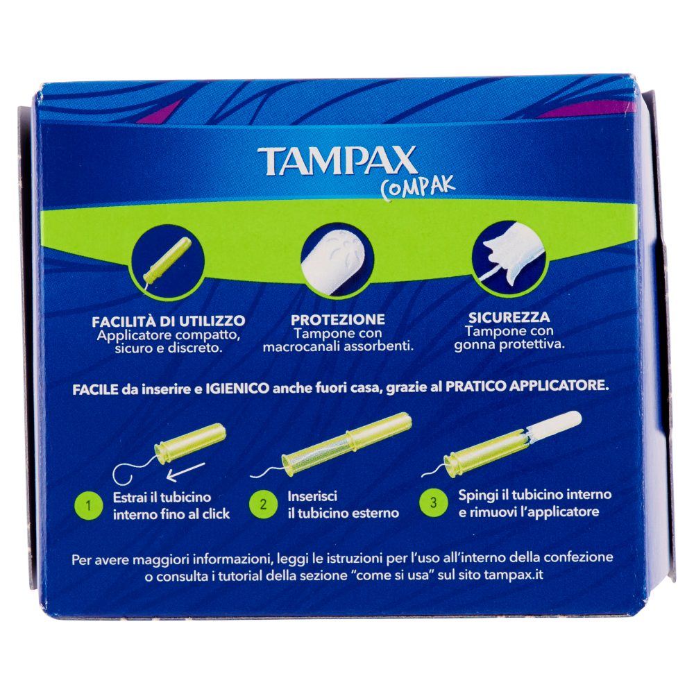 Tampax Compak Super 16 Tamponi, , large