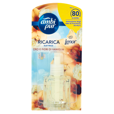 Ambi Pur Lenor Oro e Fiori Vaniglia Profumatore per Ambienti Elettrico 20 ml