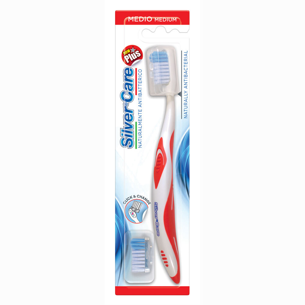 Silver Care Spazzolino Medio, , large