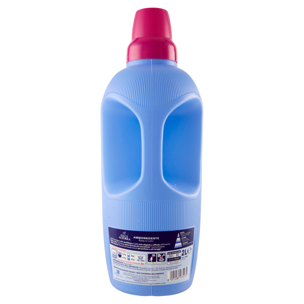 Felce Azzurra Ammorbidente Rosa e Loto 2 Litri, , large
