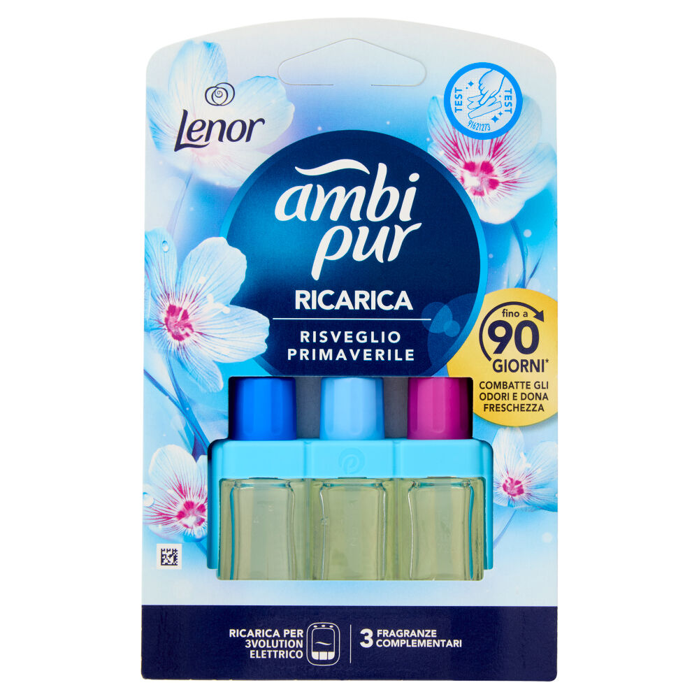 Ambi Pur 3Volution Ricarica Lenor Risveglio Primaverile 20ml - -