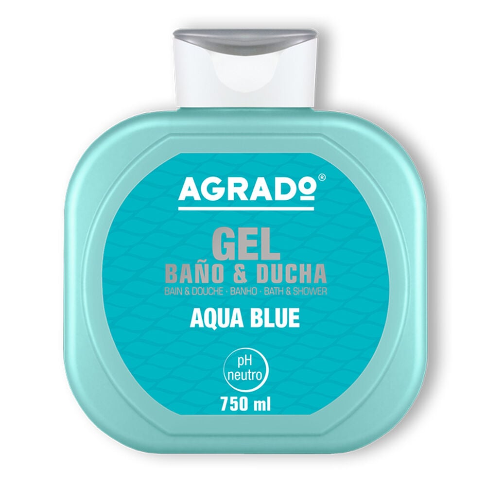 Agrado Bagnodoccia Aqua Blu 750ml, , large