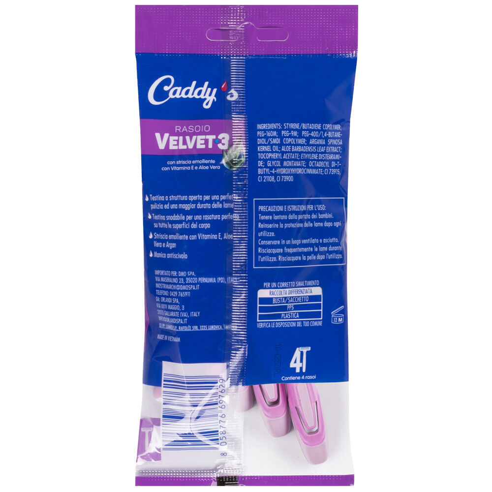 Caddy's Velvet 3 Rasoio , , large