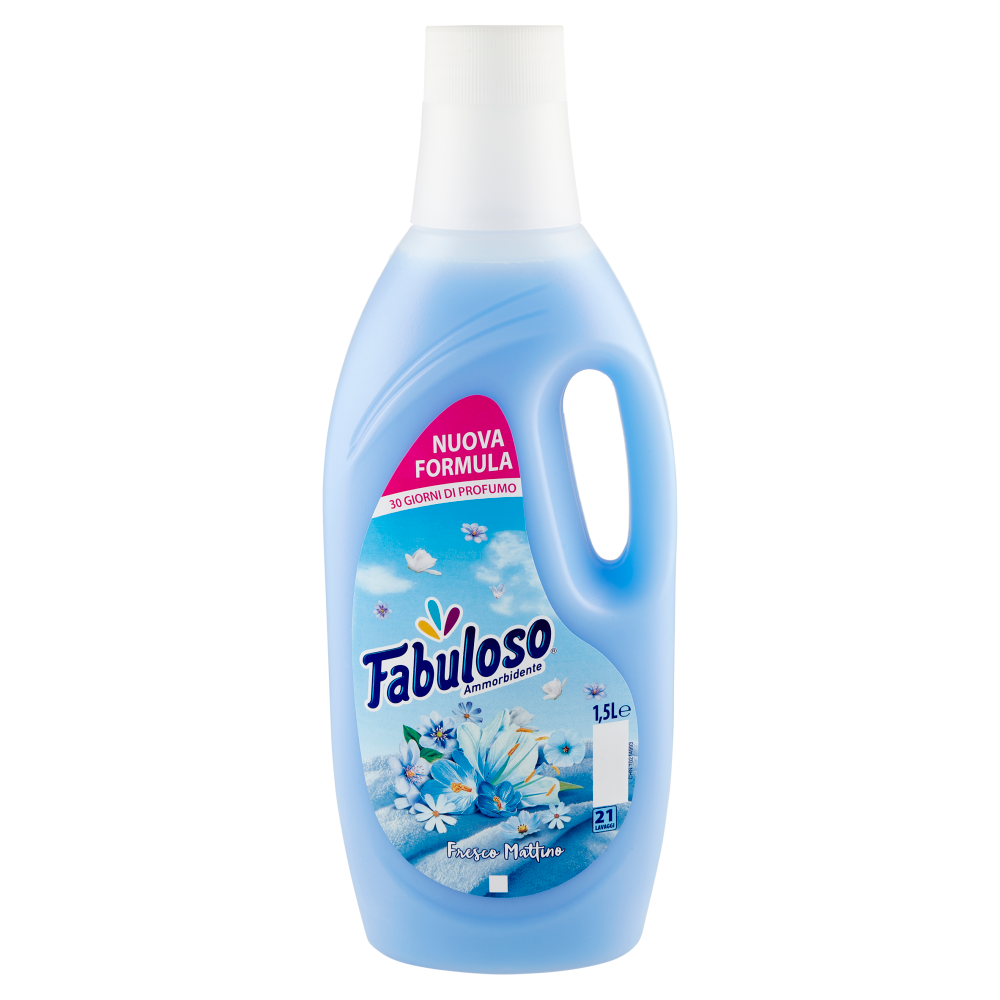 Fabuloso Ammorbidente Diluito Fresco Mattino 21 Lavaggi 1500ml - -