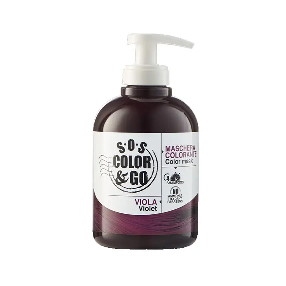 Alama Maschera Colorante Per Capelli Viola 300ml, , large