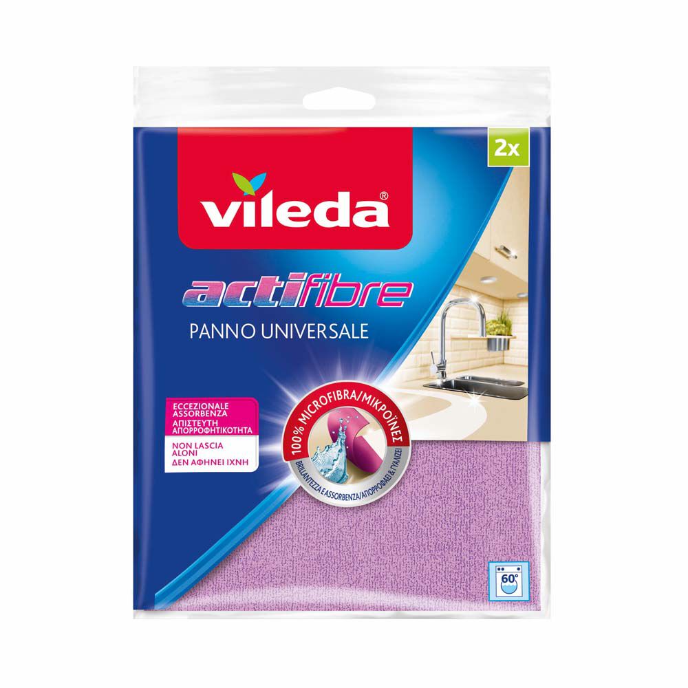 Vileda Panno Actifibre 2 Pezzi, , large
