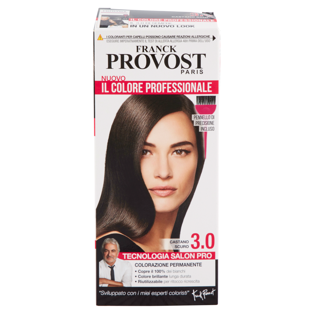 Franck Provost Colorazione Permanente Castano Scuro N.3.0 - -