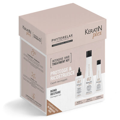 Phytorelax Keratin Plex Intensive Hair Treatment Kit 