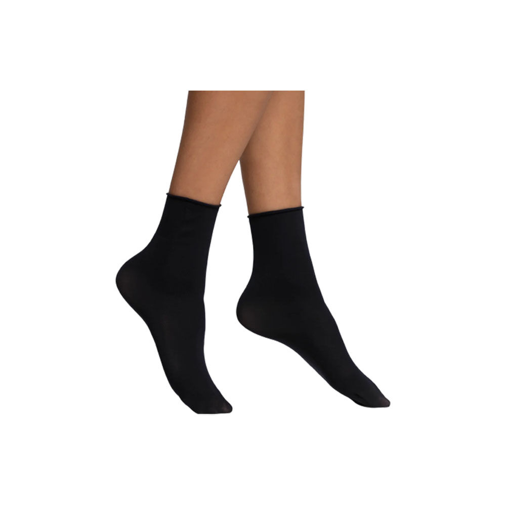 Pompea Calzino Coprente Blu Notte Taglia Unica 1 Paio - -